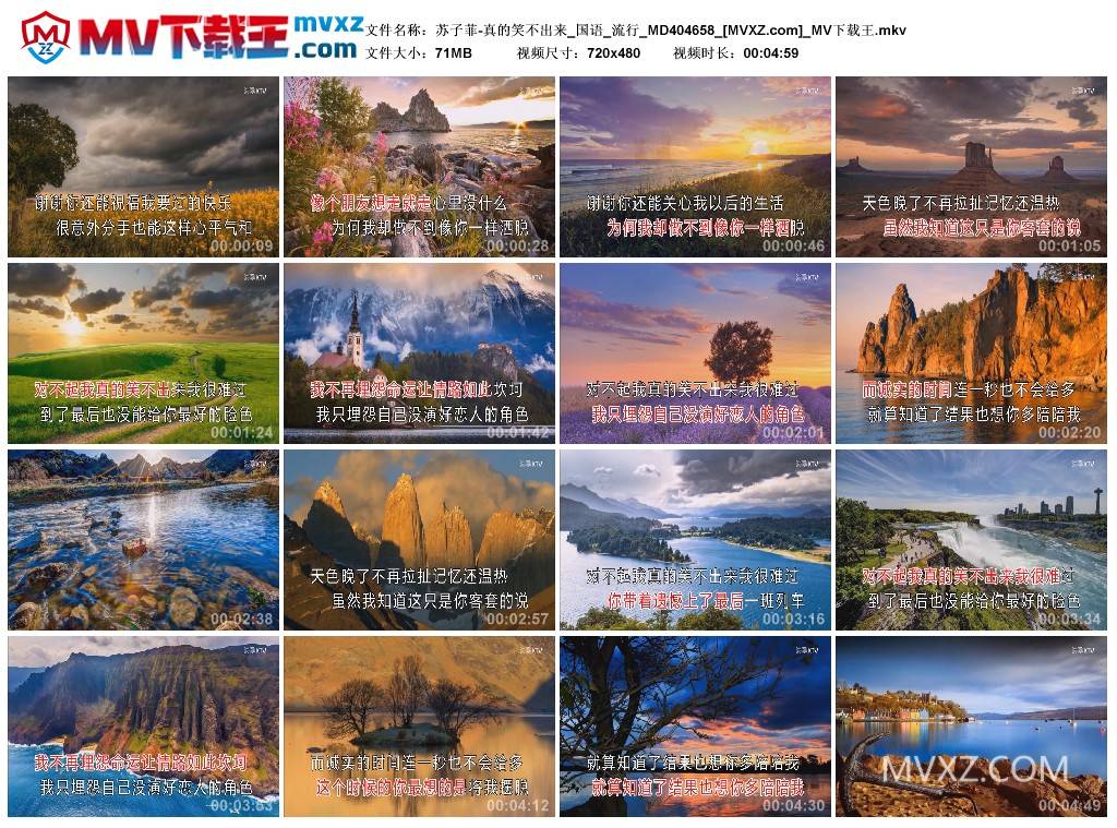 苏子菲-真的笑不出来_国语_流行_MD404658